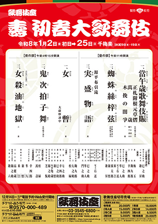 壽 初春大歌舞伎